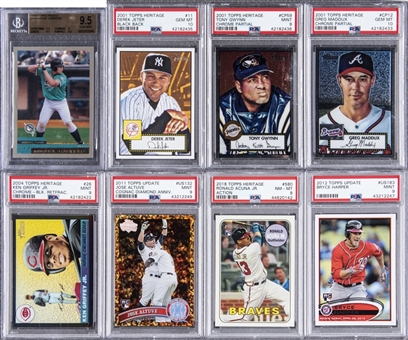 2000-2018 Topps Graded Collection (11 Different)